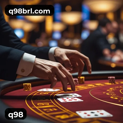 q98 bônus R$5.000 + 500 giros - Rollover 35x, prazo 30 dias, 38% taxa conversão
